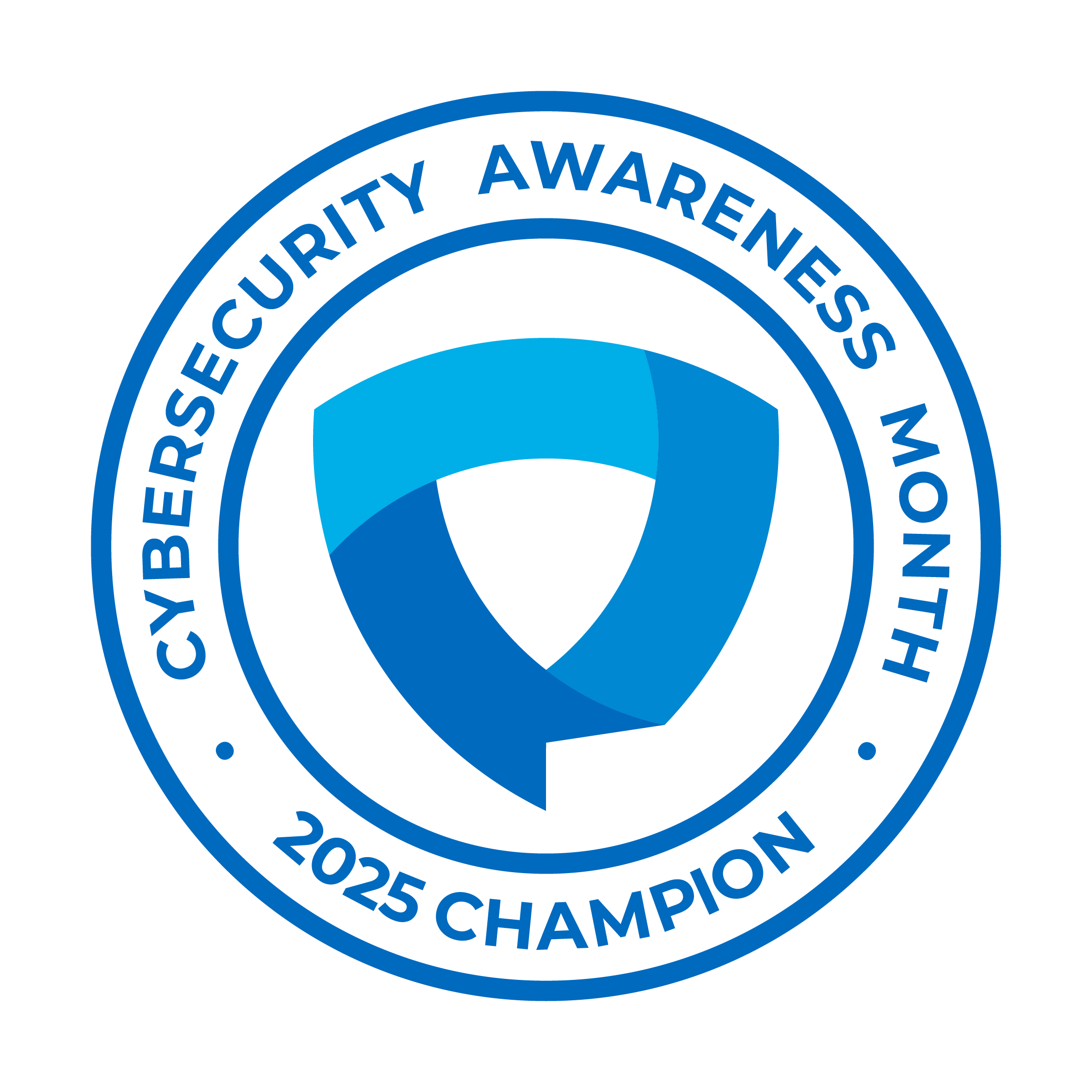 Cybersecurity Awareness Month badge